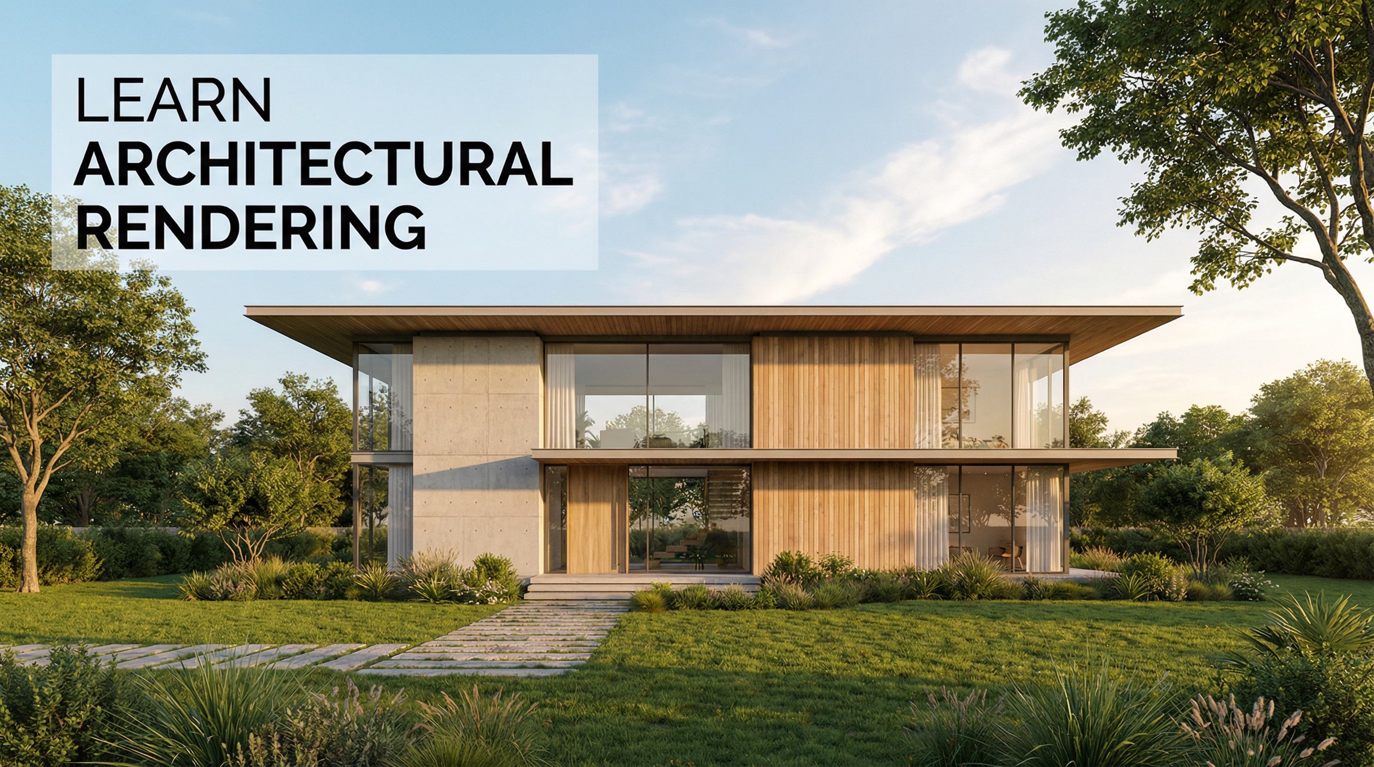 Architektur Rendering Visualisierung